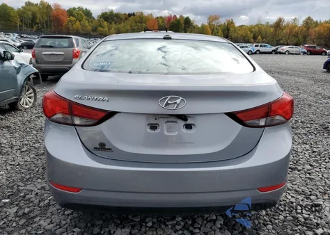 2016 Hyundai Elantra Se из США, поврежденный, VIN 5NPDH4AE5GH769053